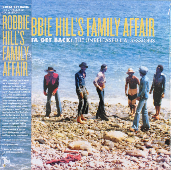 Robbie Hill's Family Affair - Gotta Get Back: The Unreleased L.A. Sessions NEW Vinyl