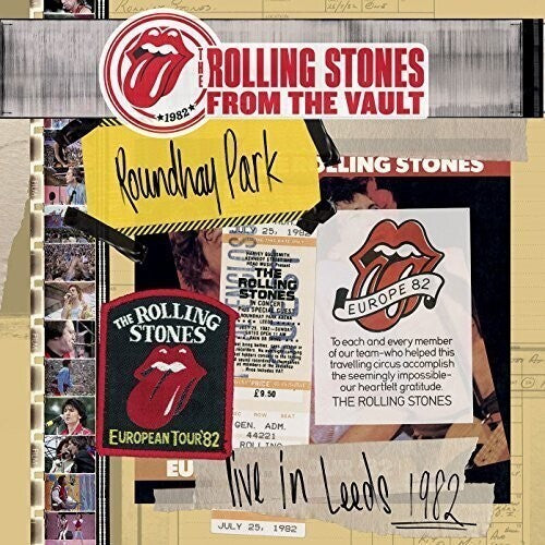 THE ROLLING STONES From The Vault: Live In Leeds 1982 New Vinyl LP
