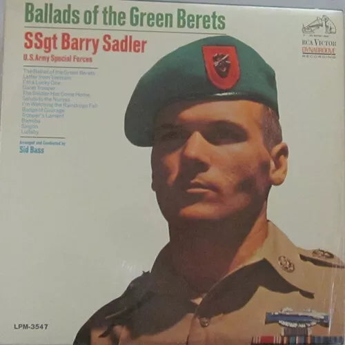 SSgt Barry Sadler - Ballads of the Green Berets - Used Vinyl