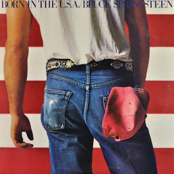 Bruce Springsteen Born In the U.S.A. Used Vinyl LP WIth Insert