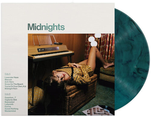 TAYLOR SWIFT Midnights (Jade Green Marbled Vinyl) New Vinyl LP