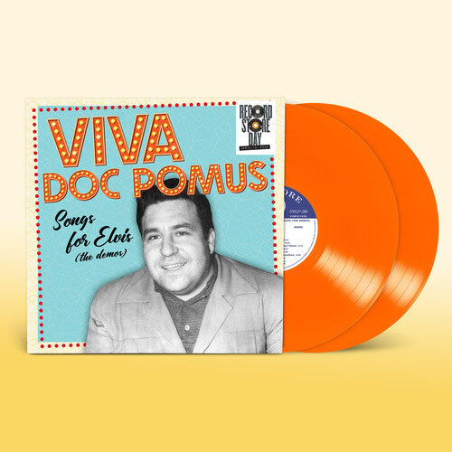 DOC POMUS Viva Doc Pomus: Songs For Elvis (the Demos) Orange Vinyl New Vinyl LP RSD 2025