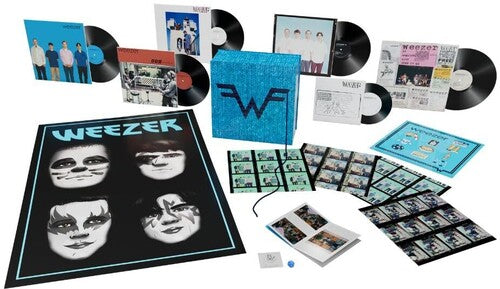 WEEZER Blue 30th Anniversary Super Deluxe 4 LP + 10 Inch + 7 inch Box Set New Vinyl LP