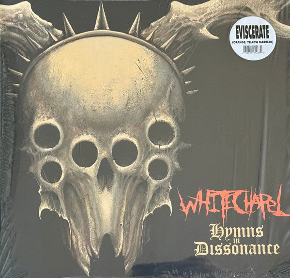 WHITECHAPEL Hymns In Dissonance ORANGE AND YELLOW MARBLED VINYL, New Vinyl LP
