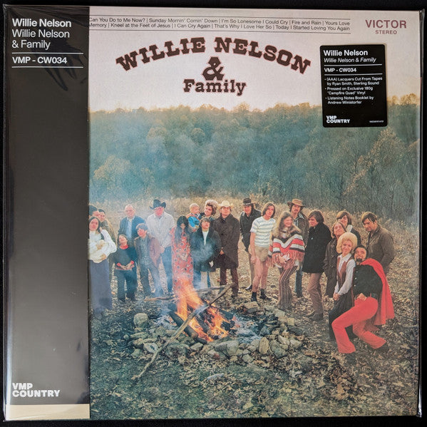 Willie Nelson - Willie Nelson & Family - VMP "Campfire Quad" Vinyl