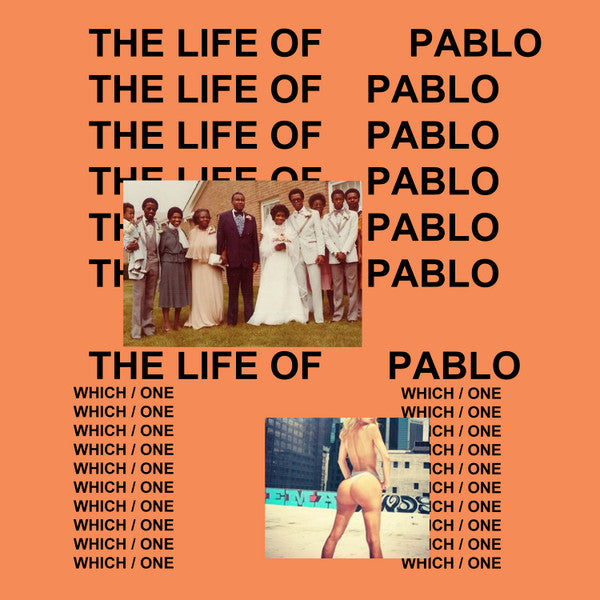 KANYE WEST The Life of Pablo Unofficial Colored Vinyl New Vinyl 2 LP