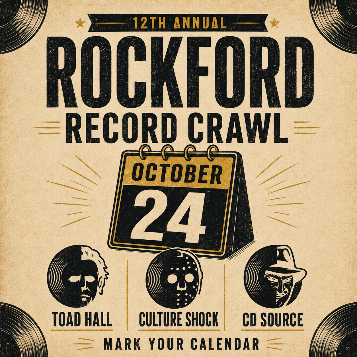 Rockford Record Crawl 2026