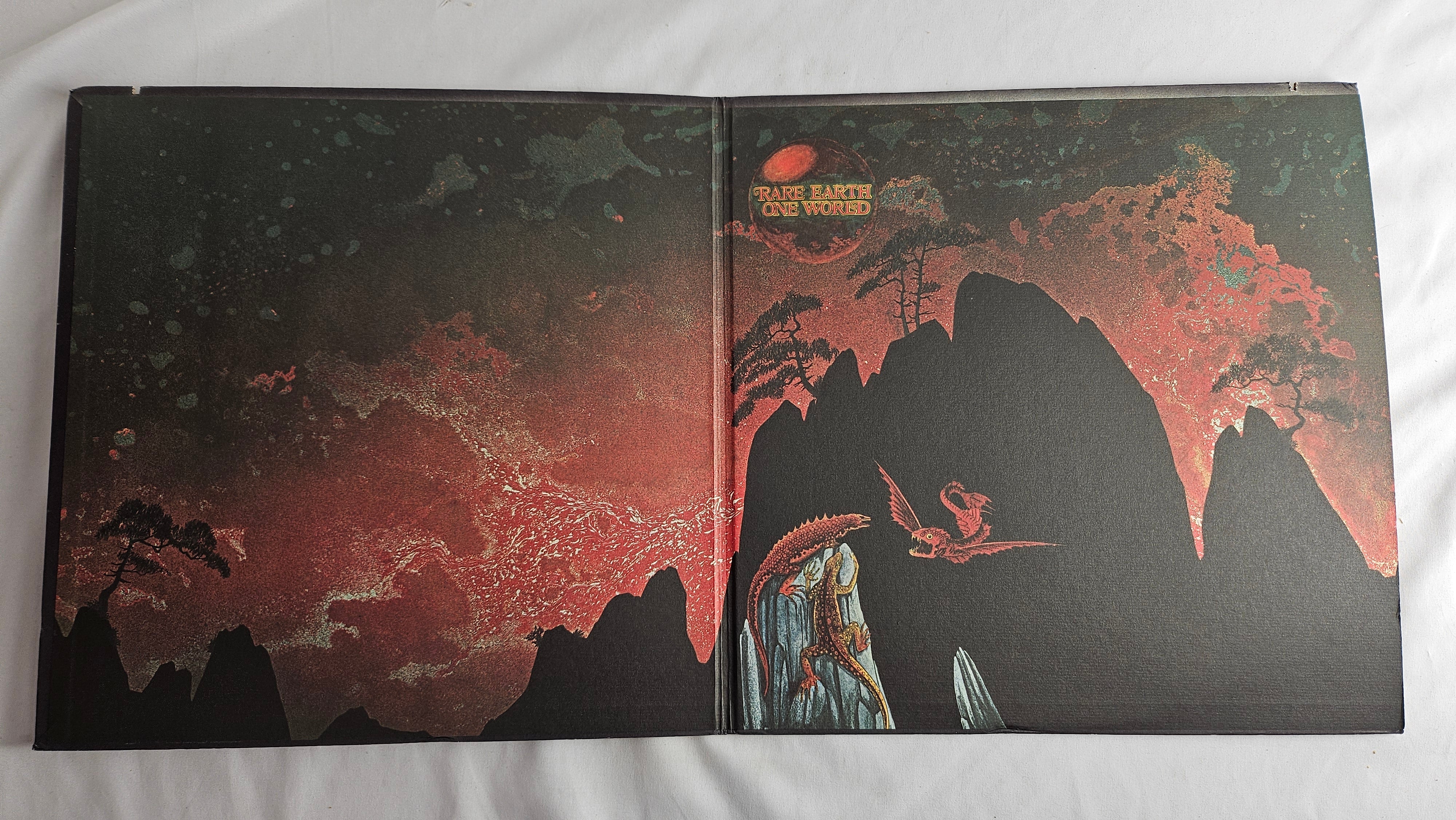 RARE EARTH One World Used 1971 Vinyl LP Record