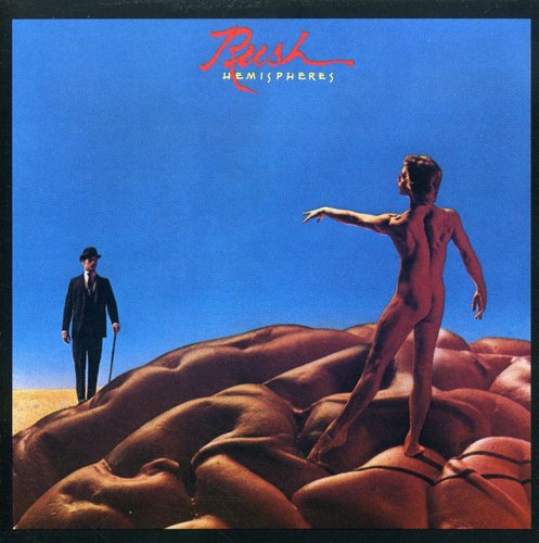 RUSH Hemispheres CD, like new