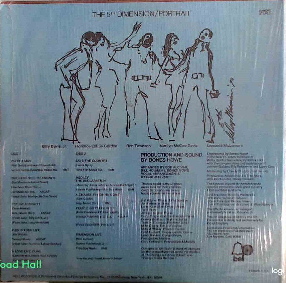 The 5th Dimension - Portrait - Used Vinyl