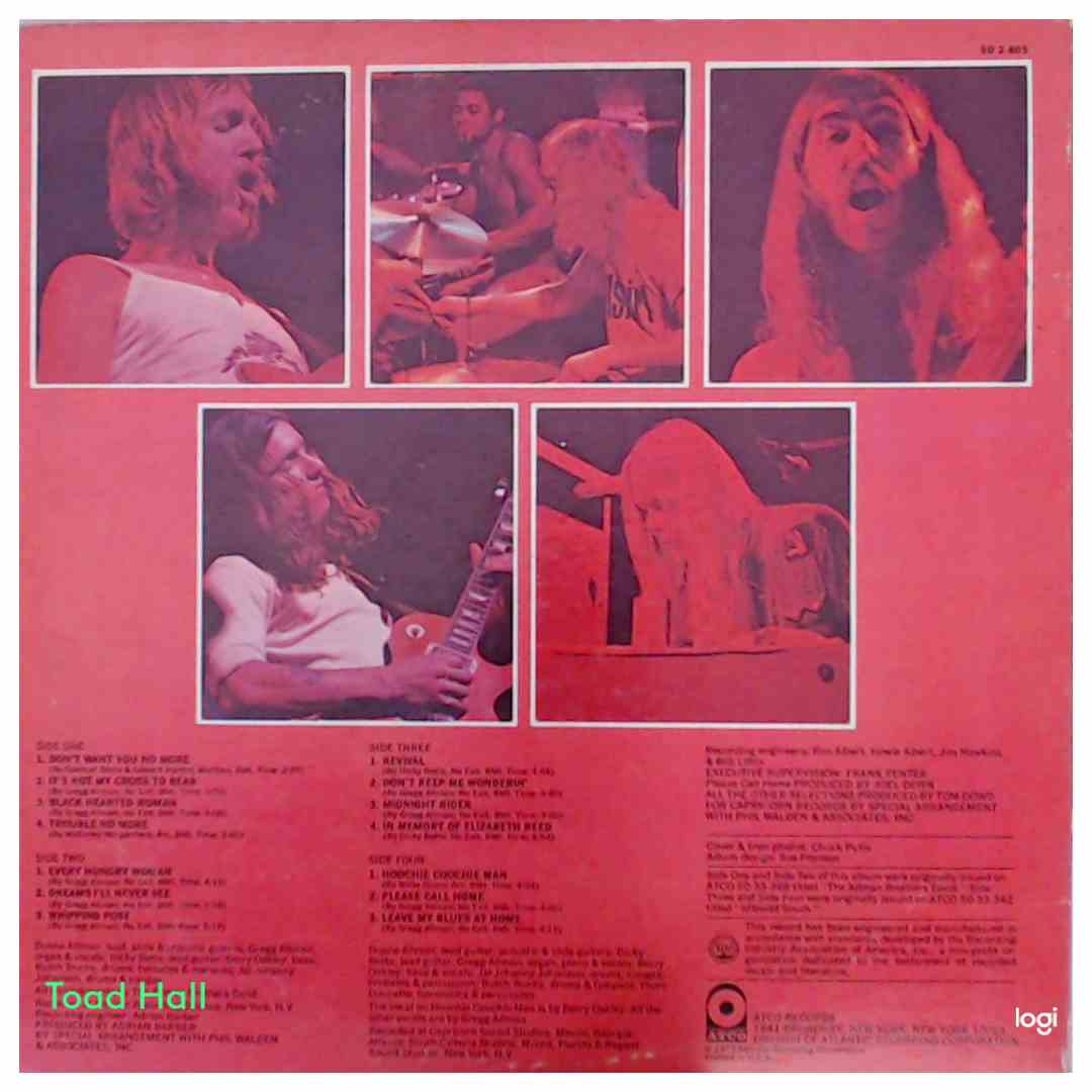 The Allman Brothers Band  Beginnings Used Vinyl LP
