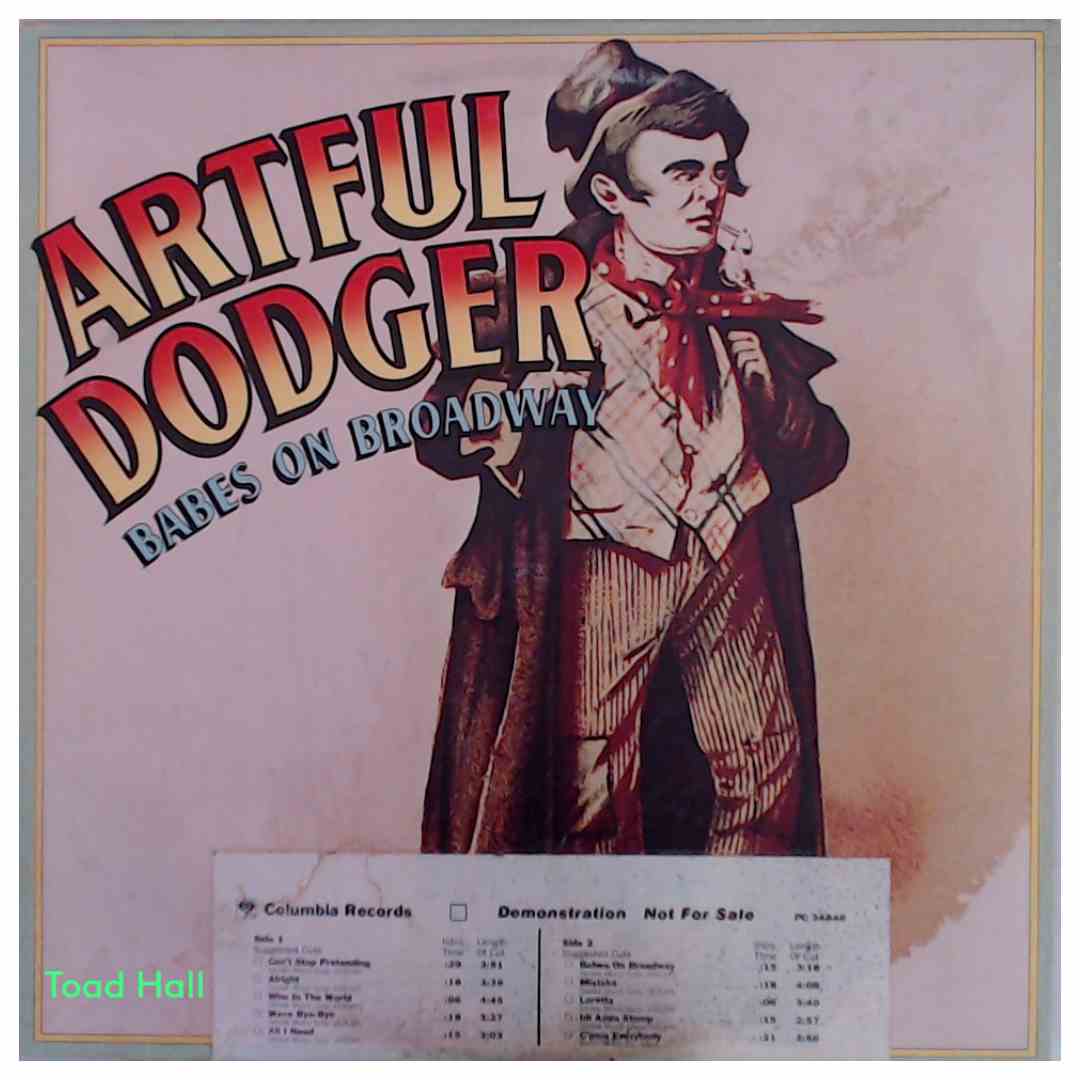 Artful Dodger - Babes On Broadway (Promo)  - Used Vinyl