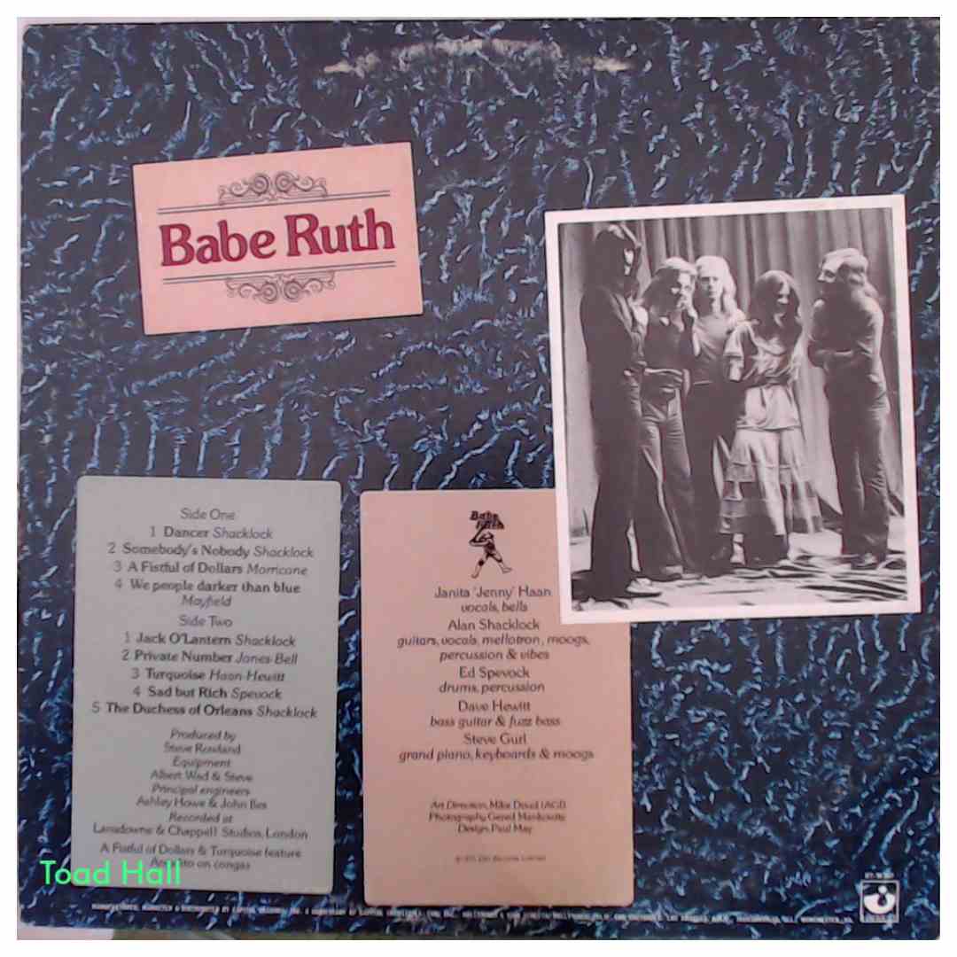 Babe Ruth - Babe Ruth - Used Vinyl