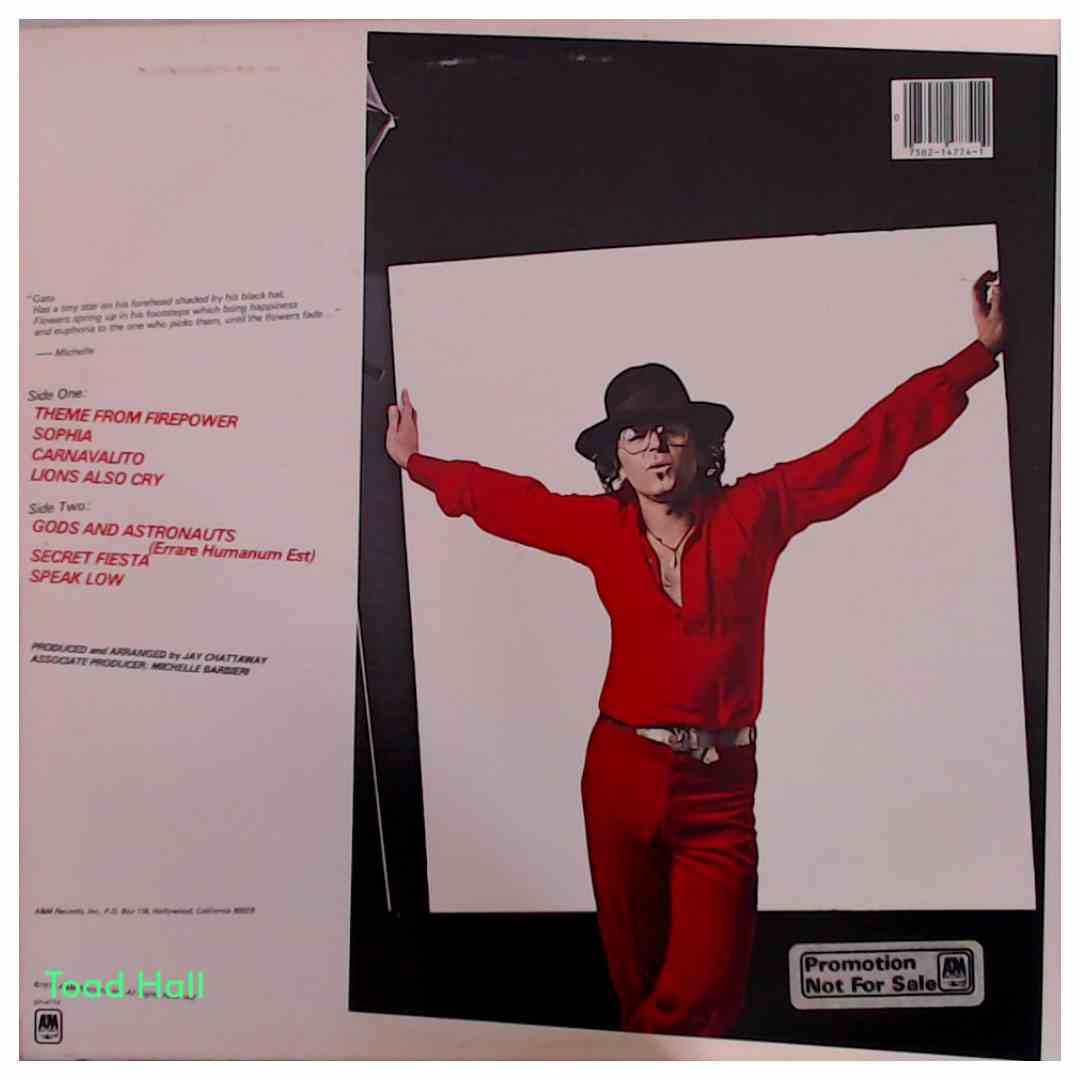 Gato Barbieri - Euphoria - Used Vinyl