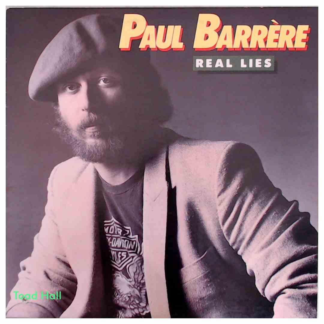 Paul Barrere - Real Lies - Used Vinyl