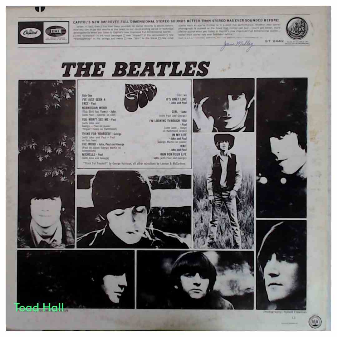 Rubber Soul by The Beatles Used