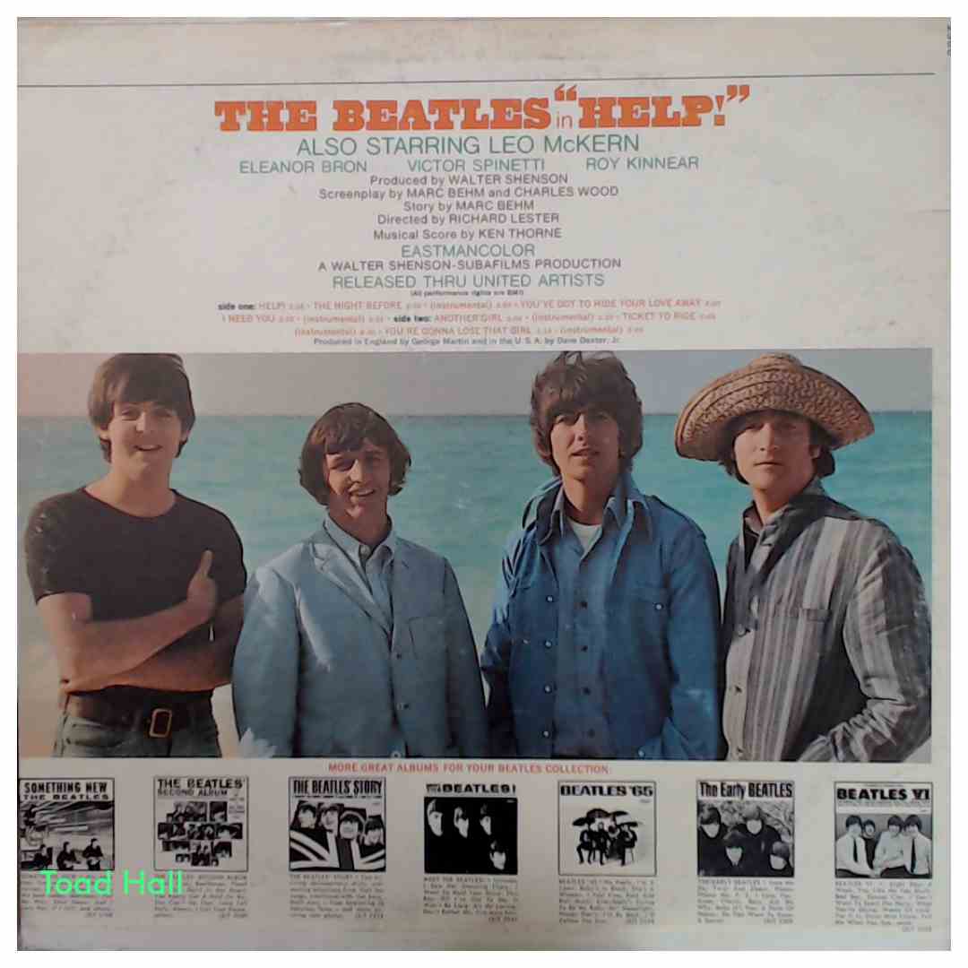 The Beatles - Help! Original Motion Picture Soundtrack - Used Vinyl