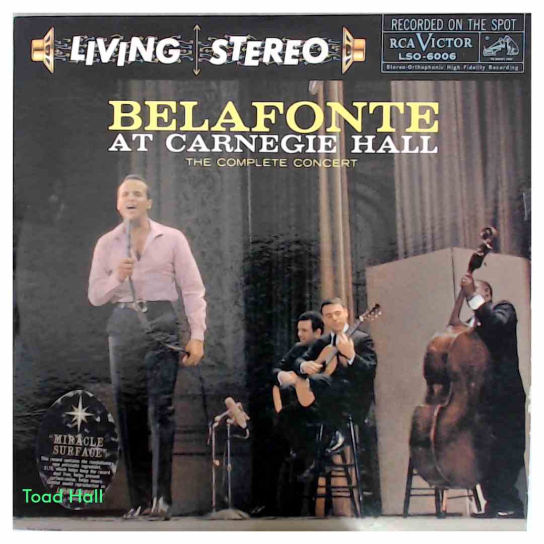 Belafonte - At Carnegie Hall (Living Stereo) - Used Vinyl