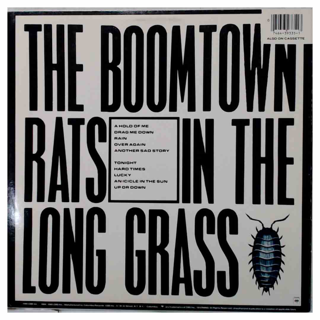 The Boomtown Rats - In The Long Grass by The Boomtown Rats = Used Vinyl