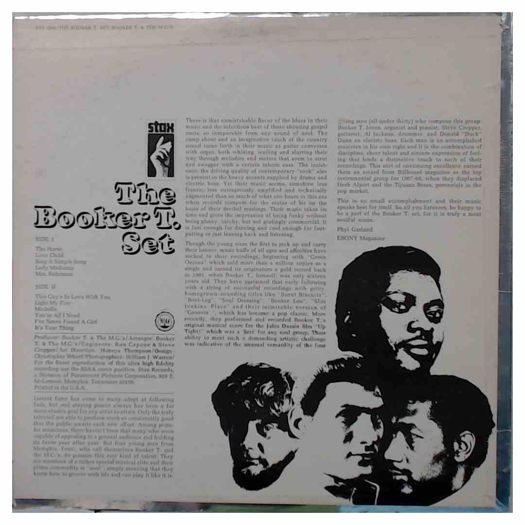 Booker T. & The M.G.'s - The Booker T. Set - Used Vinyl