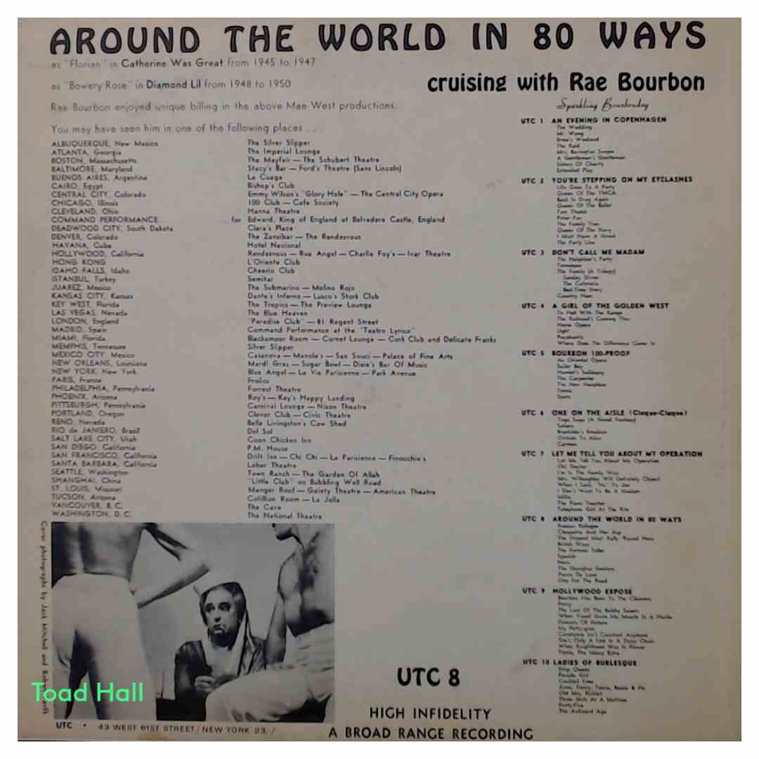 Rae Bourbon - Around The World In 80 Ways - Used Vinyl