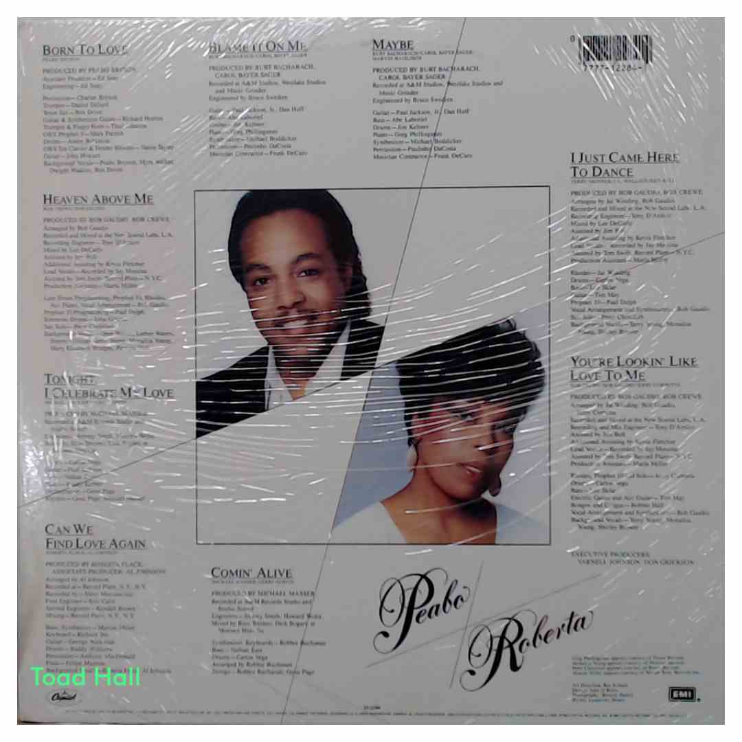 Peabo Bryson And Roberta Flack - Born To Love - Used Vinyl