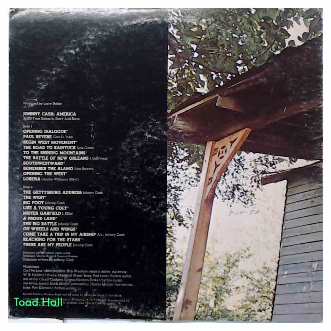 Johnny Cash - America - Used Vinyl