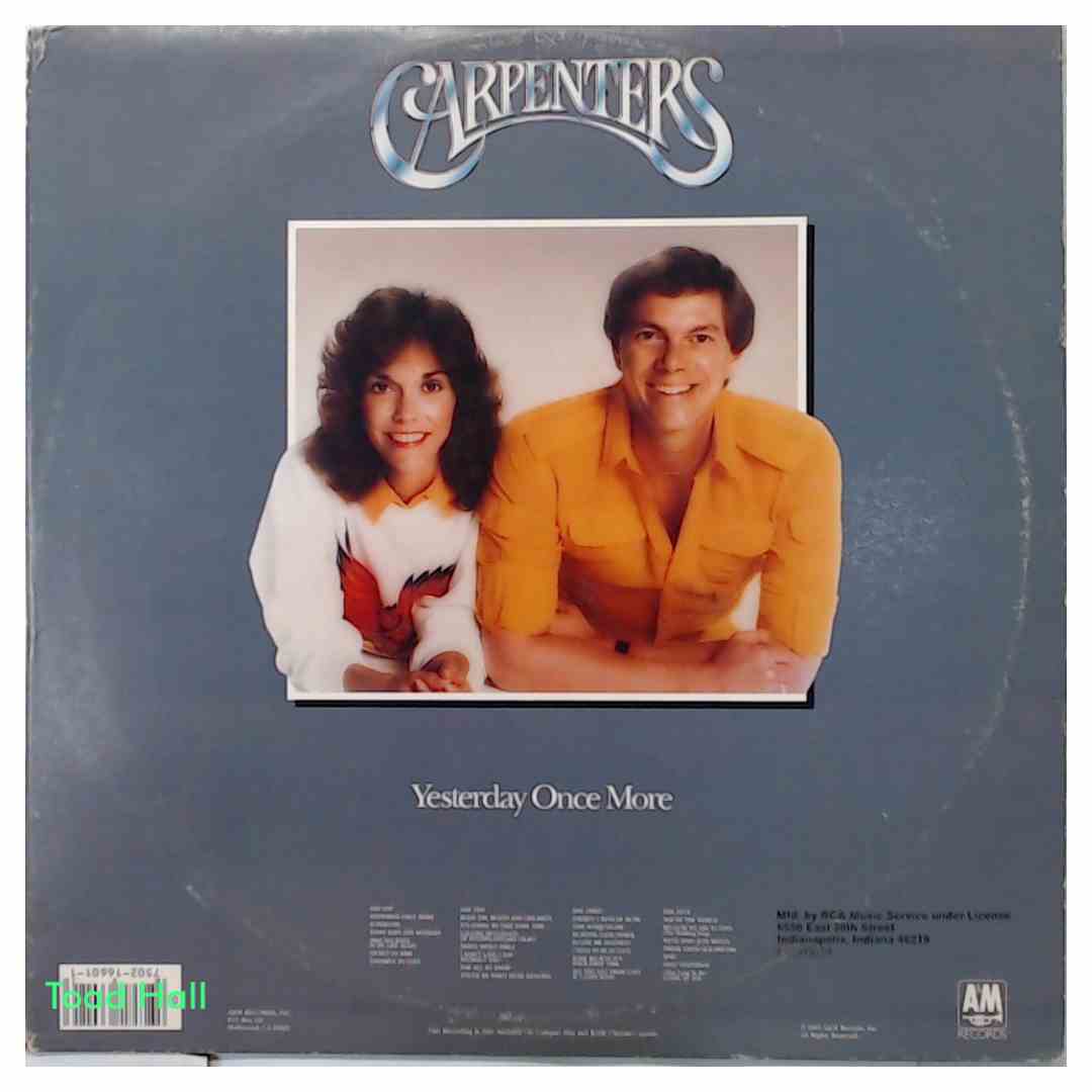 Carpenters - Yesterday Once More - Used Vinyl
