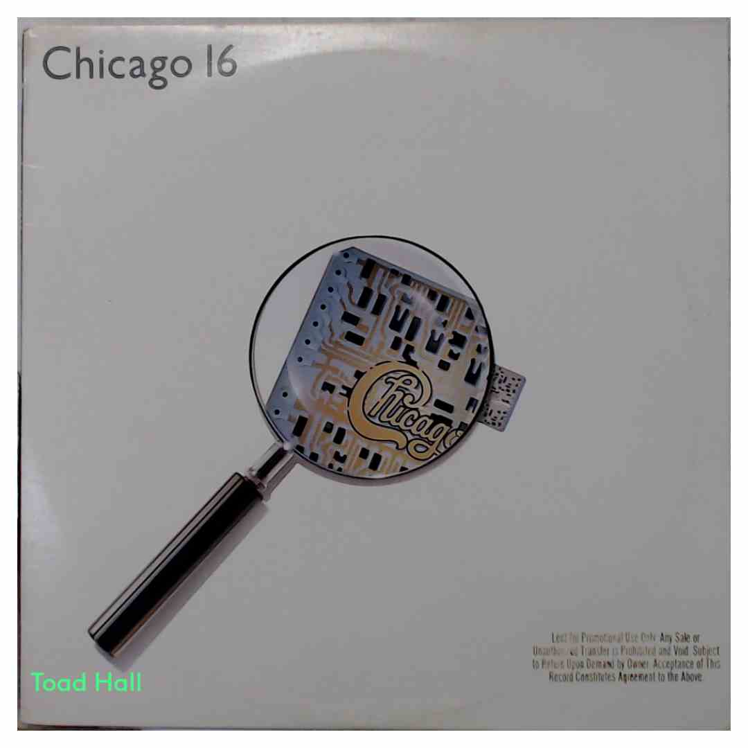 Chicago - Chicago 16 (Promo Cover) - Used Vinyl