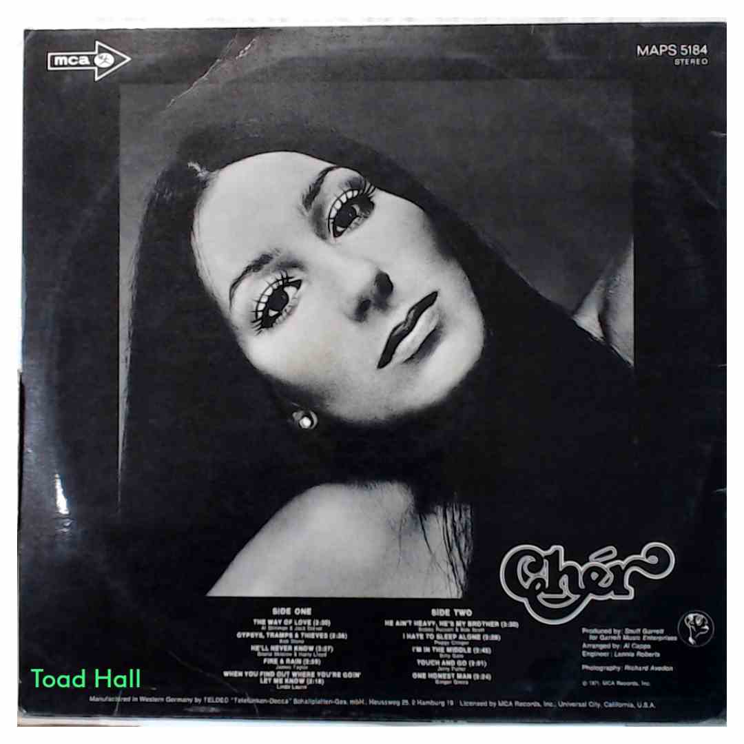 Cher - Cher (import) - Used Vinyl