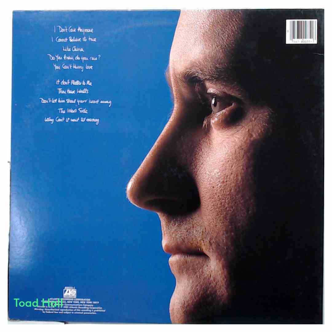 Phil Collins  Hello, I Must Be Going  Used Vinyl LP