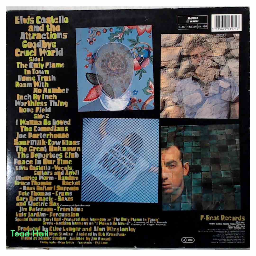 Elvis Costello - Goodbye Cruel World (Import) - Used Vinyl