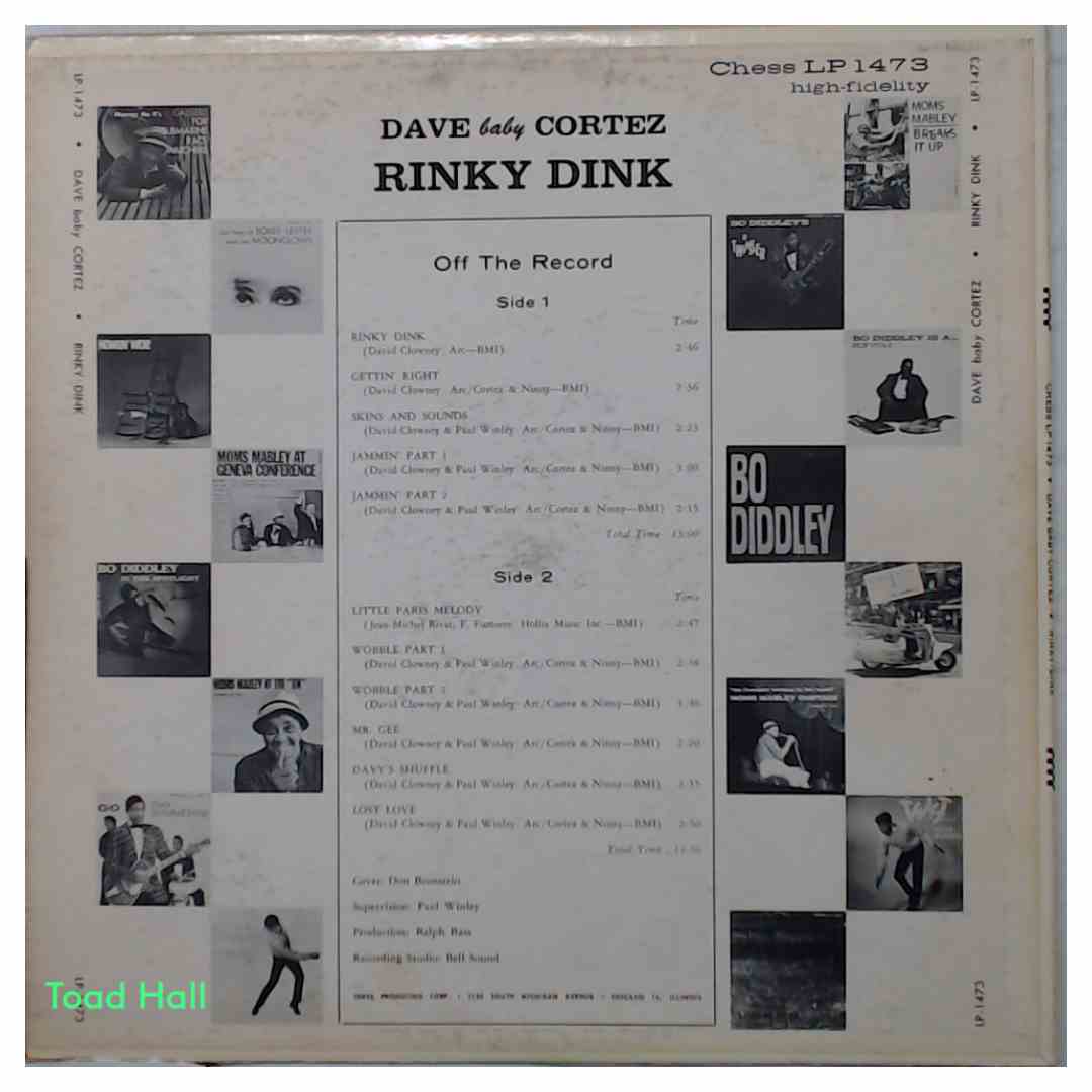Dave Cortez - Rinky-Dink - Used Vinyl