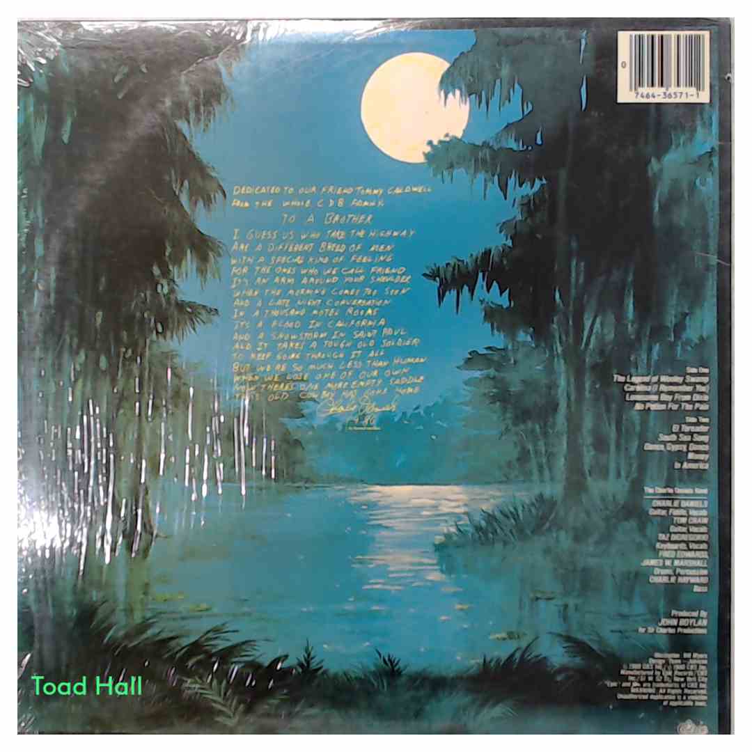 The Charlie Daniels Band - Full Moon - Used Vinyl