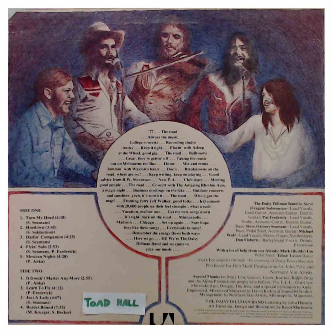 The Daisy Dillman Band  - The Daisy Dillman Band - Used Vinyl