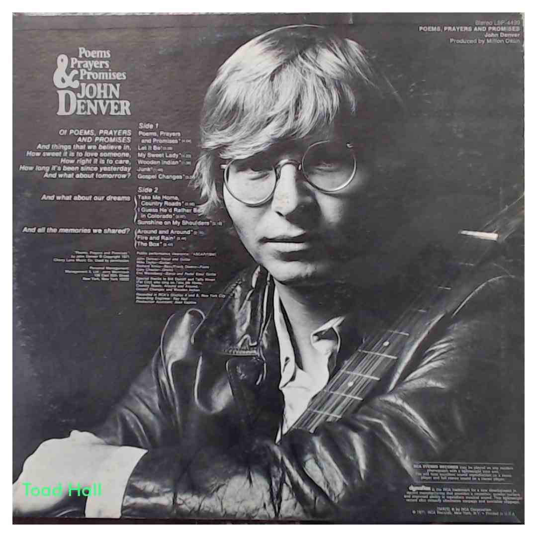 John Denver - Poems, Prayers, & Promises - Used Vinyl