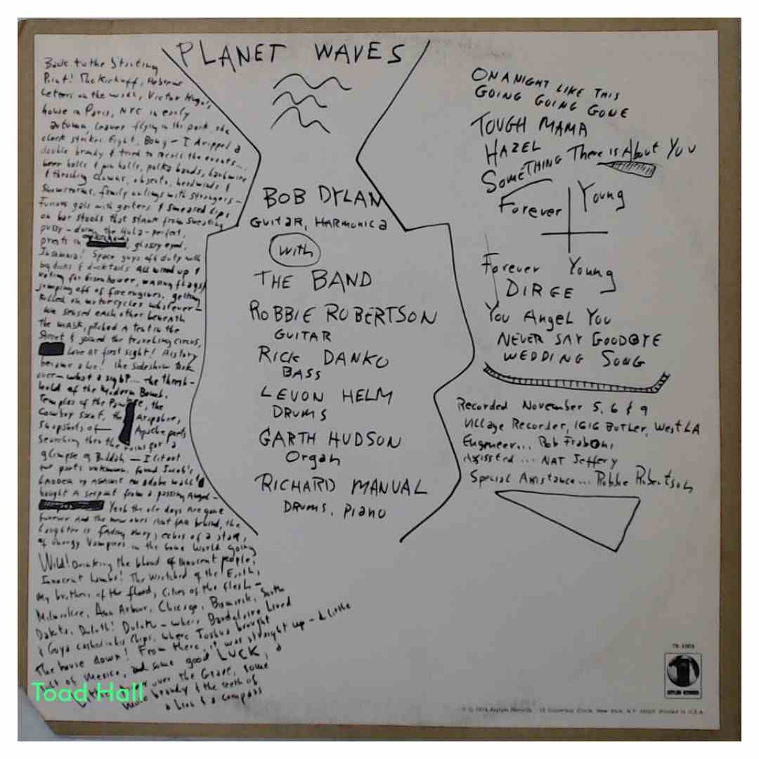 Bob Dylan - Planet Waves - Used Vinyl