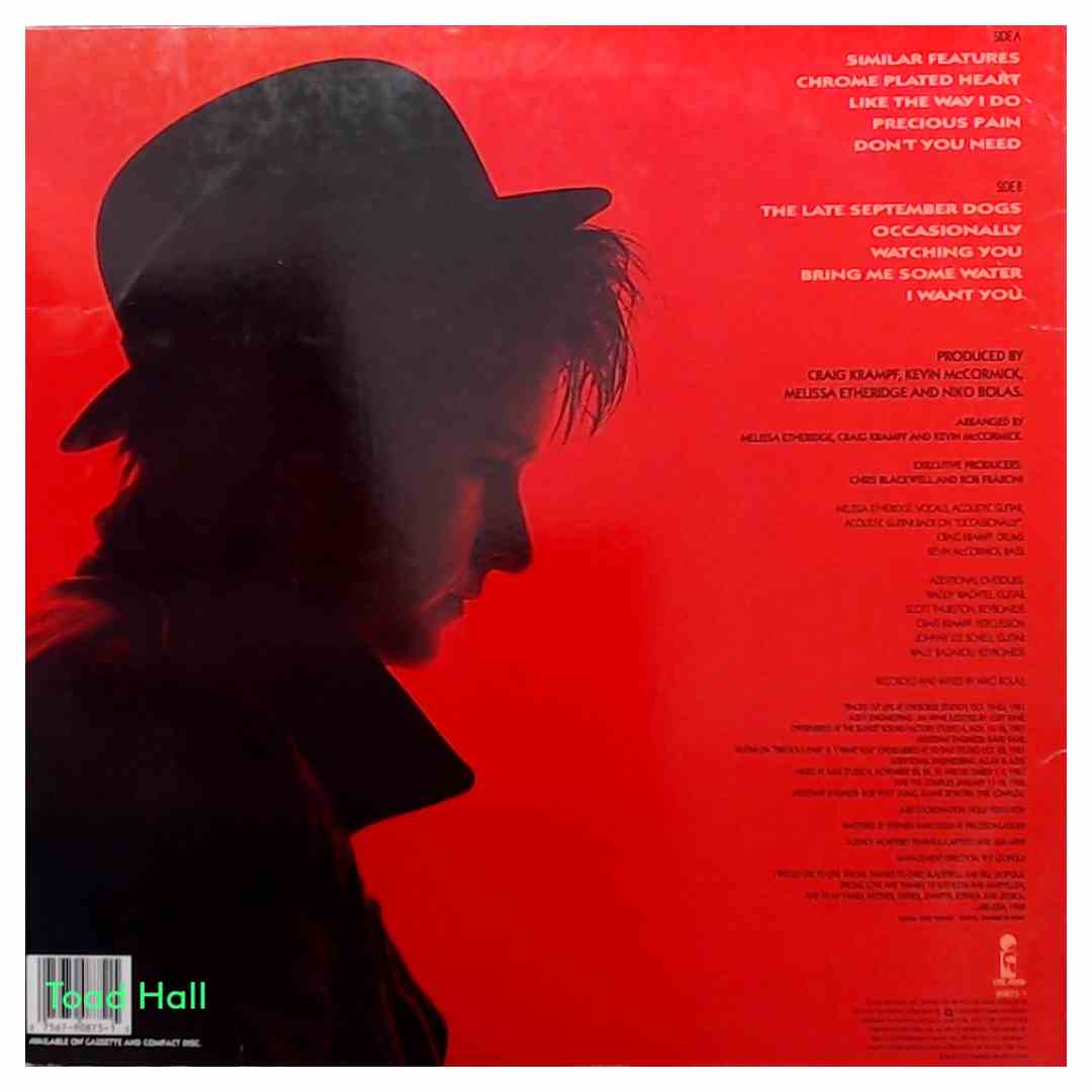 Melissa  Etheridge - Melissa Etheridge - Used Vinyl