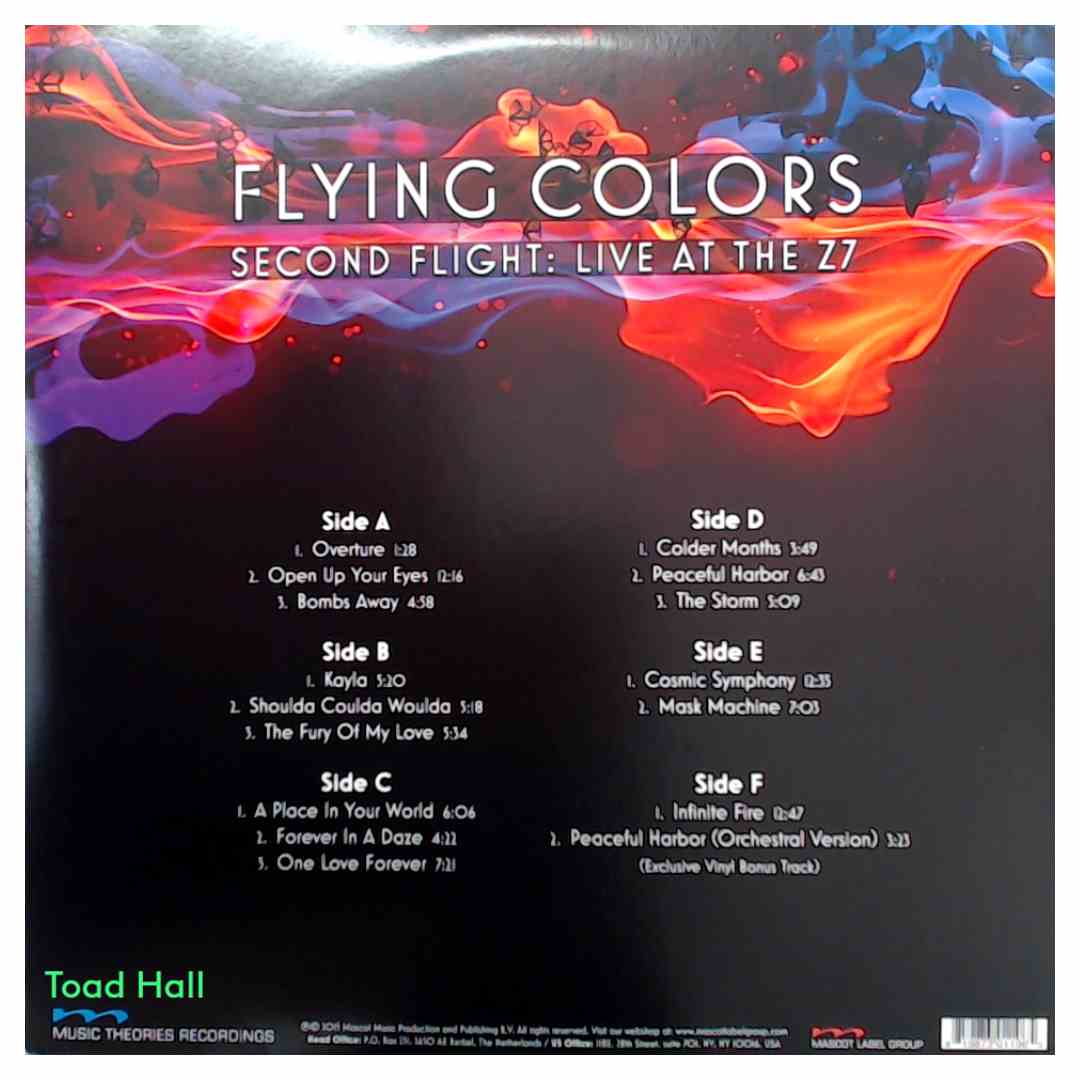 Flying Colors - Second Flight: Live At The 27 - 3 LP - Used Vinyl