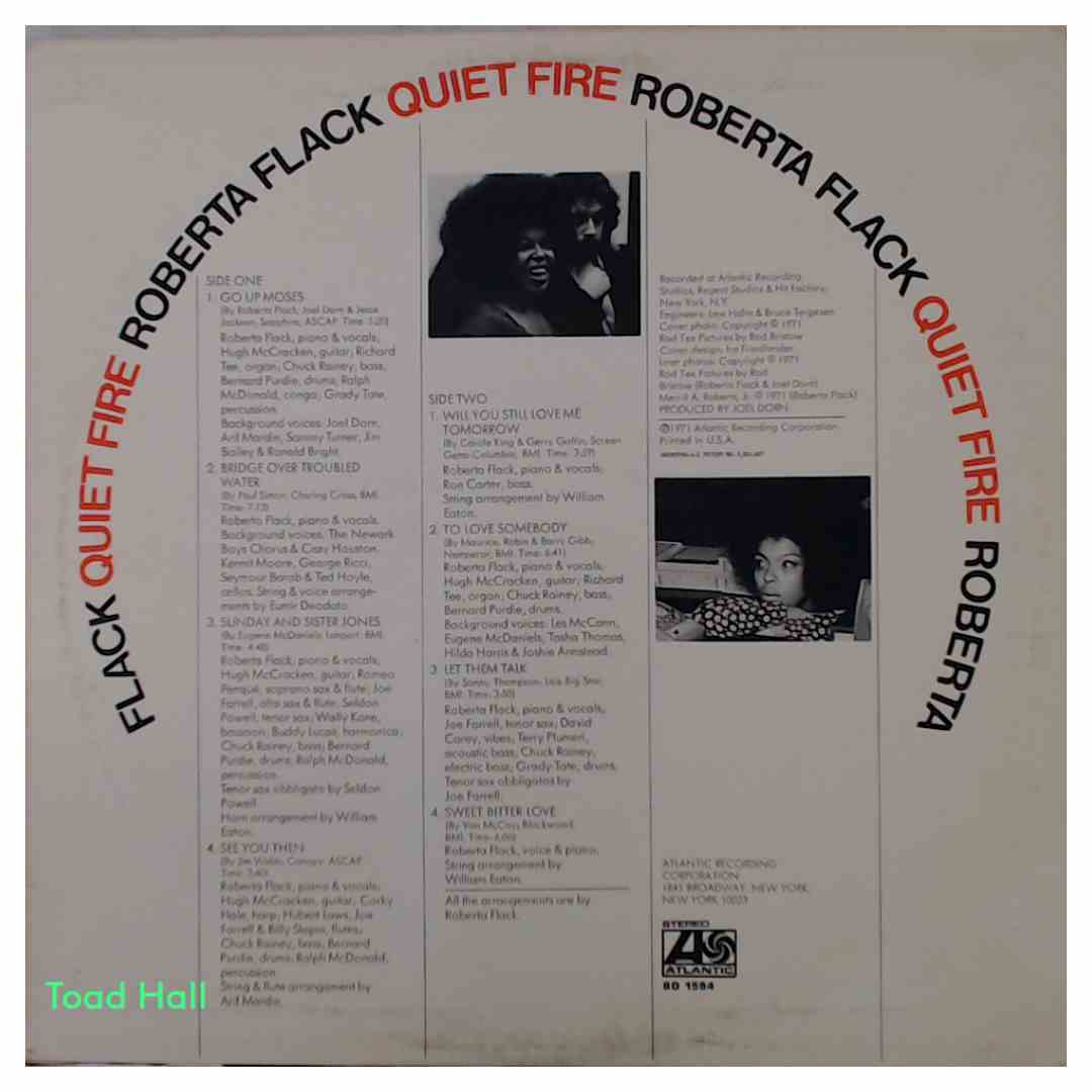 Roberta Flack - Quiet Fire - Used Vinyl