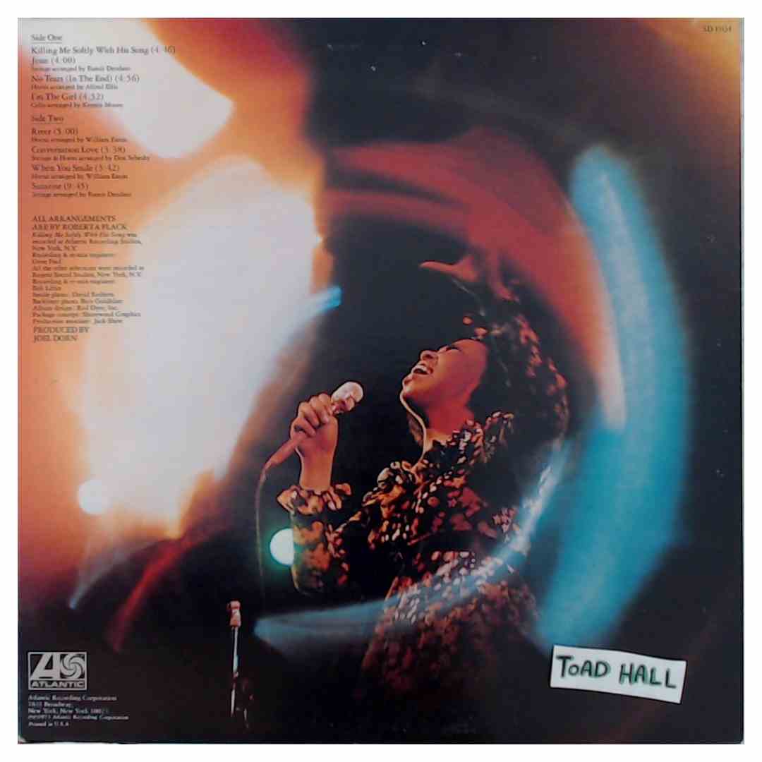 Roberta Flack  Killing Me Softly  Used Vinyl LP