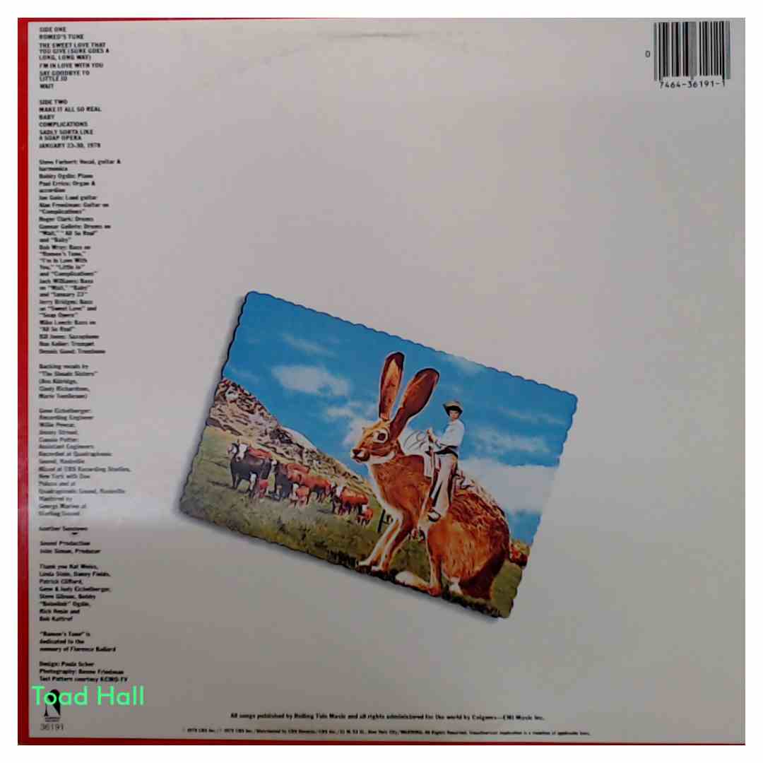 Steve Forbert - Jackrabbit Slim - Used Vinyl