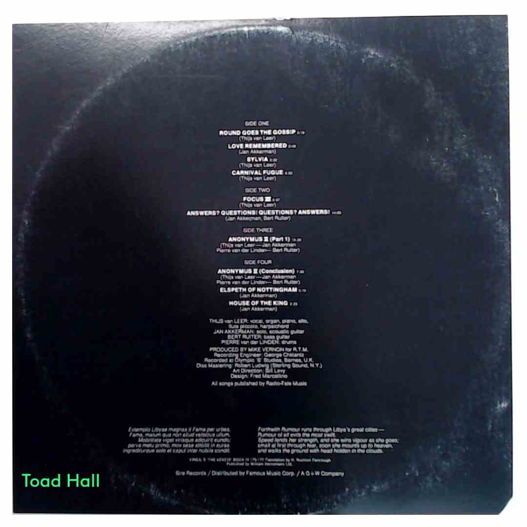 Focus - Focus 3 - Used Vinyl