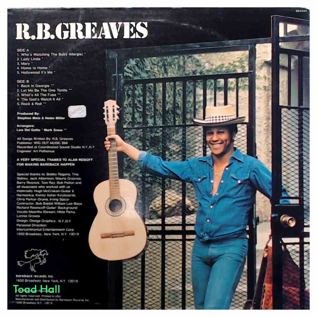 R.B. Greaves - R.B. Greaves - Used Vinyl