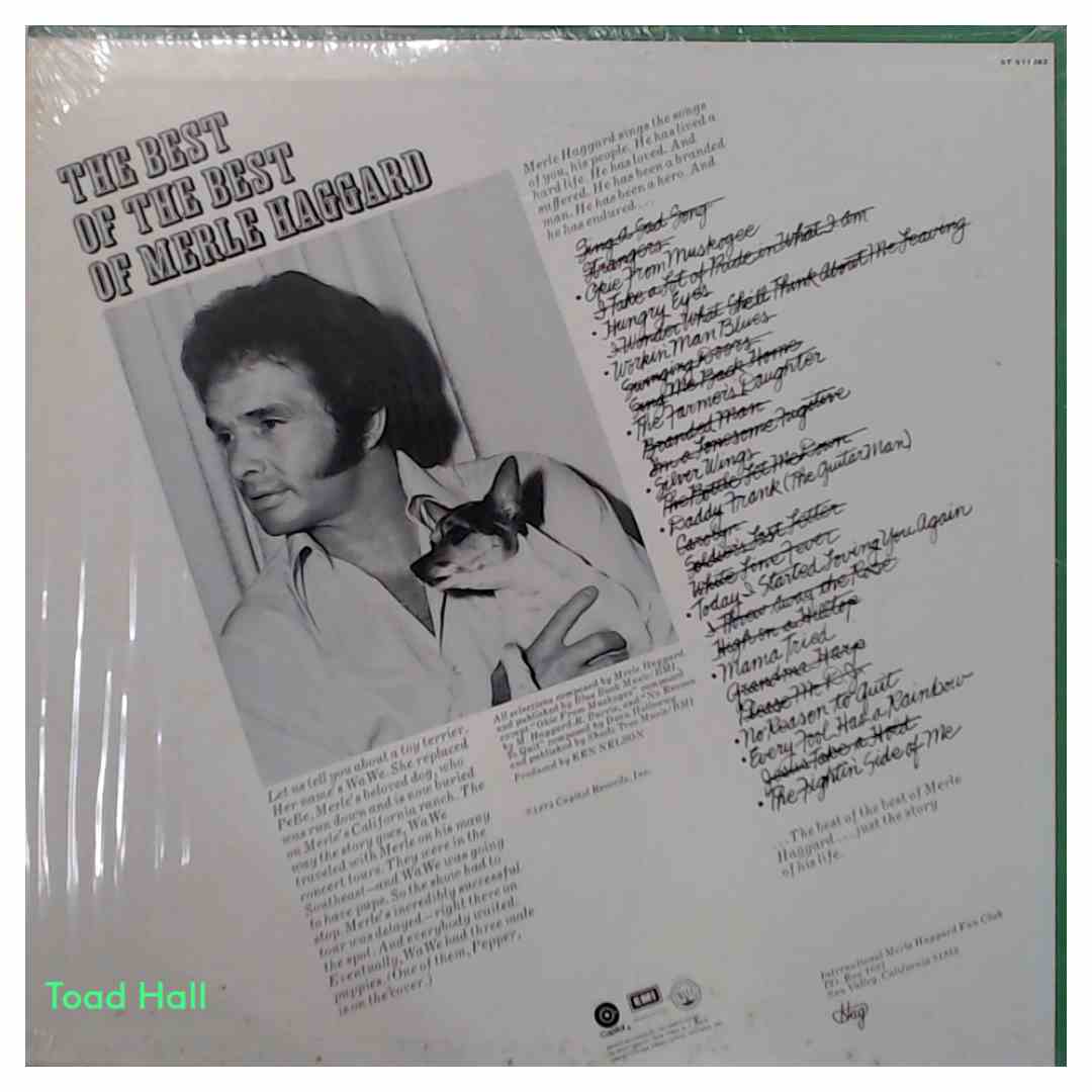 Merle Haggard  -The Best Of The Best Of Merle Haggard - Used Vinyl