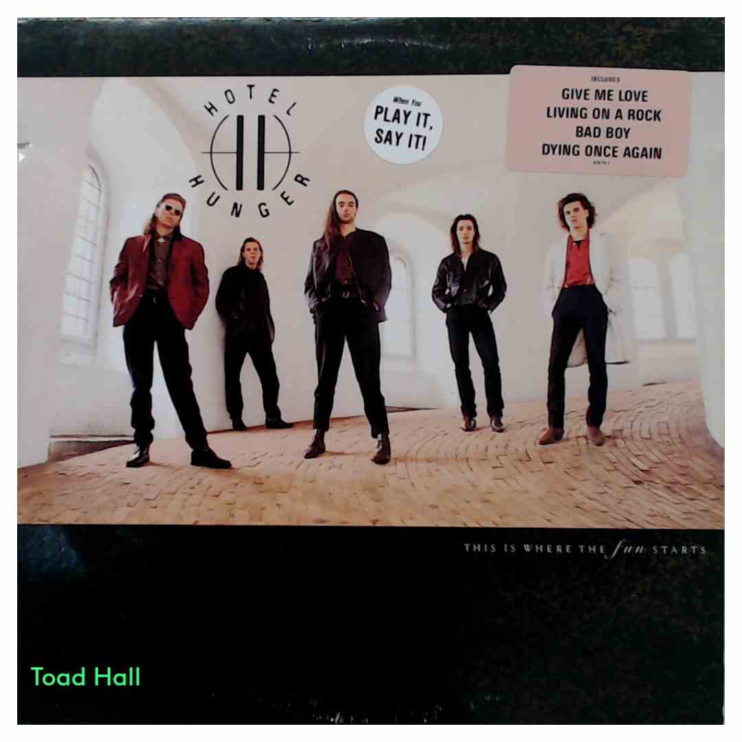 Hotel Hunger - This Is Where The Fun Starts (Promo Cover) - Used Vinyl