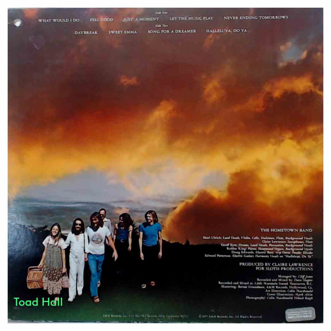 The Hometown Band - The Hometown Band -Promo) - Used Vinyl