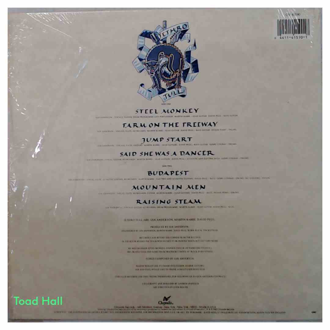Jethro Tull - Crest of a Knave - Used Vinyl