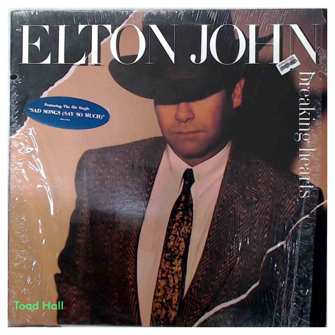 Elton John - Breaking Hearts - Used Vinyl