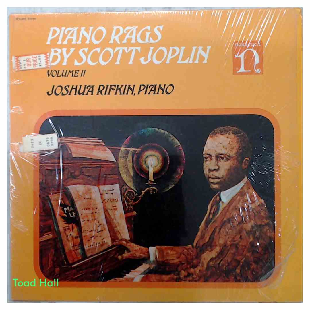 Joshua Rifkin - Piano Rags By Scott Joplin Volume II - Used Vinyl